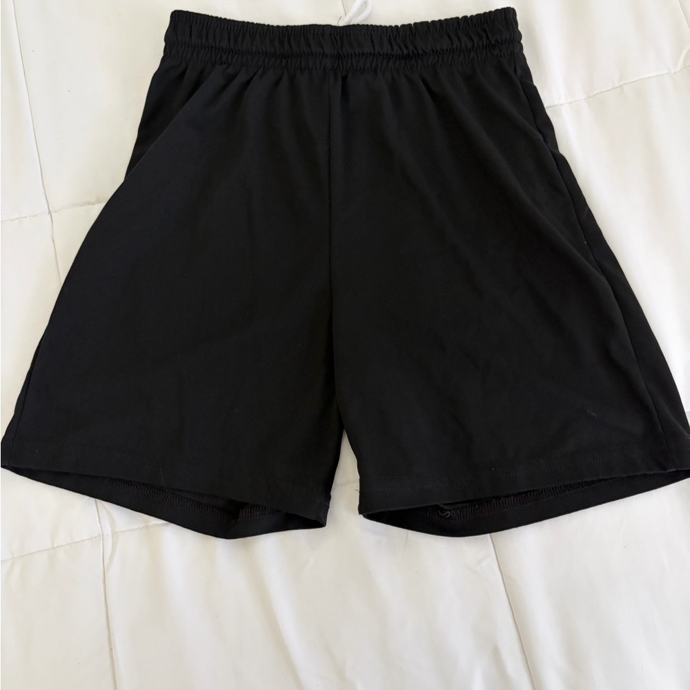 2 pairs of Augusta Sportswear Black Kids Athletic Shorts size small